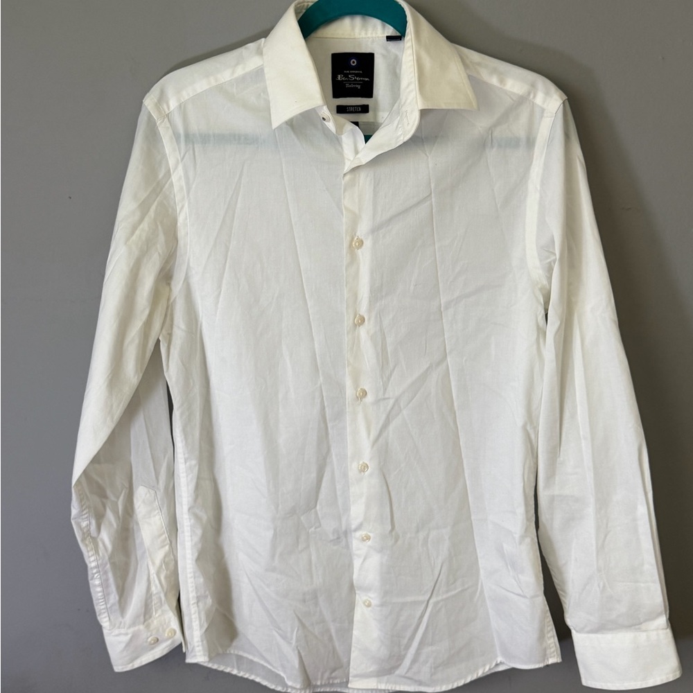 Ben Sherman Crisp White Dress Shirt